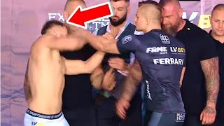 BRAWLS that BROKE OUT During FACEOFFS/WEIGH-INS In MMA...