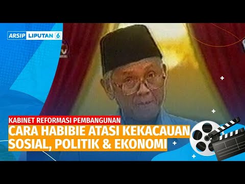 BJ Habibie Umumkan Susunan Menteri Kabinet Reformasi Pembangunan ...