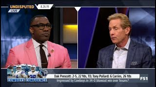 Undisputed | Skip and Shannon DEBATE: Impressed by Cowboys in 34-0 blowout win over Texans?