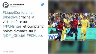 Ligue 1. Au terme d’un scénario fou, Nantes s’incline face à une renversante équipe de Lille