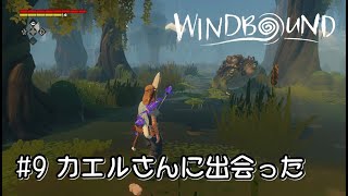 【WINDBOUND ウィンドバウンド 実況#9】 ある日、森の中、カエルさんにであった。 ［チャプター4-2］【日本語】