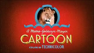 MGM Cartoons 1952 1954 logo with leo the lion