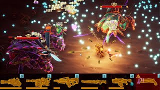 6個の武器を装備し、体力が500%増えるけど大変な戦い【Deep Rock Galactic: Survivor】