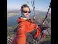 paragliding over zurich and uetliberg