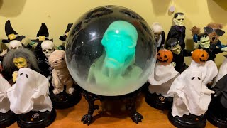 Gemmy 2014 Animated Phantom Skull Spirt Ball