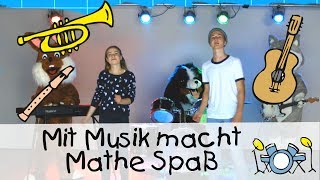 🐶 Mit Musik macht Mathe Spaß - Mathe Lernlieder mit Marie Wegener \u0026 Finn || Kinderlieder