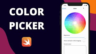 Swift Color Picker Tutorial (UIKit, 2021, Xcode 12) - iOS