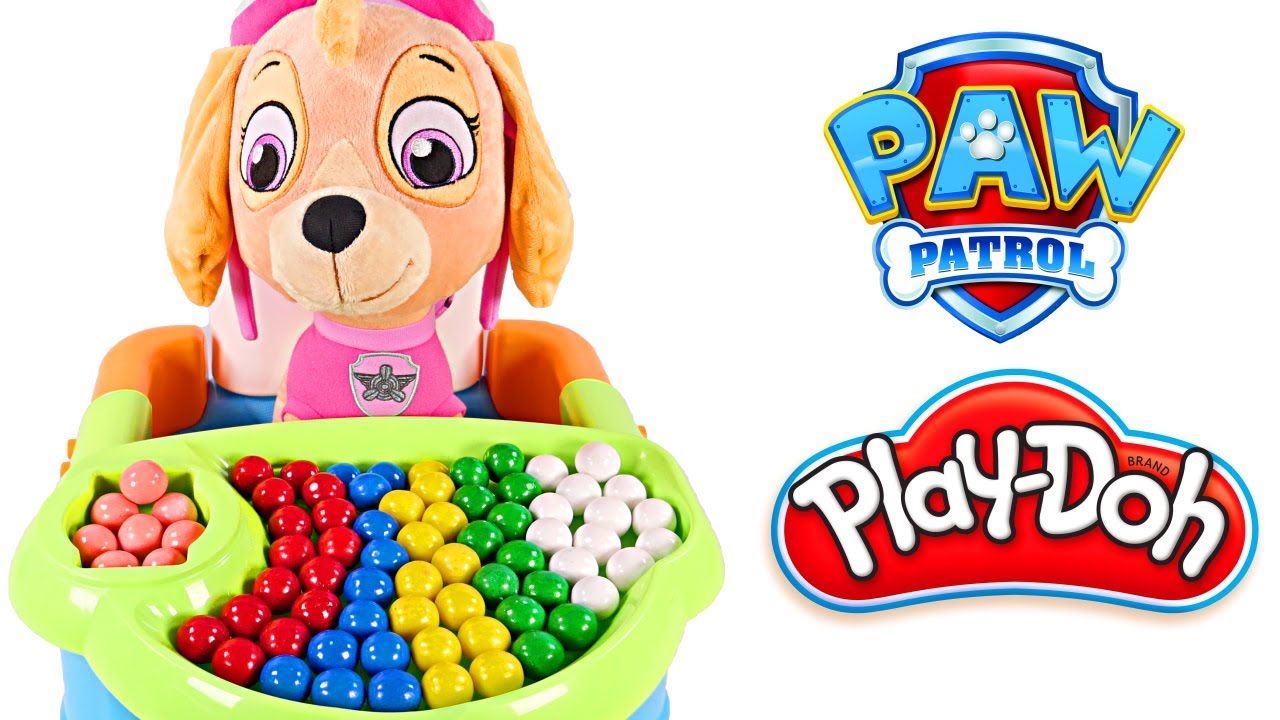 Mejores Videos Para Niños Aprendiendo Colores - Paw Patrol Baby Skye ...