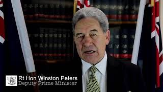 Rt Hon Winston Peters funding announcement at Maori Wardens National Conference 2019