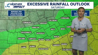 Weather Impact Alert Issued for Saturday in Central Texas Amid Flood Risks
