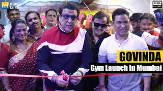 Comedy King Govinda at the Inauguration new gym Indian Fitness Studio in Mumbai