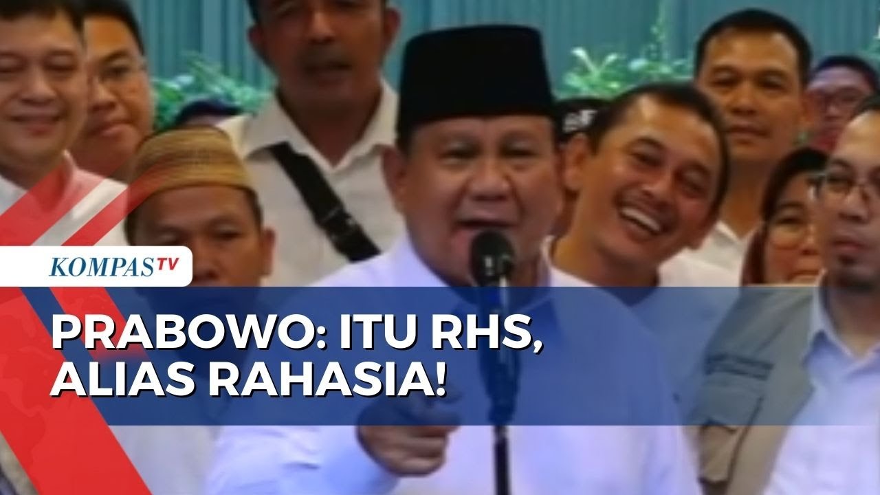 Ditanya Soal Pertemuan Dengan Jokowi Di Istana, Prabowo: Rahasia! - YouTube