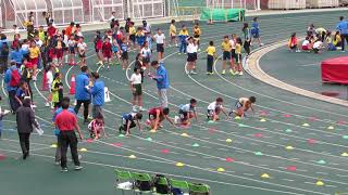 九西田徑2017男丙100初