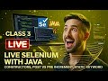 Java Class 3 LIVE Recording: Constructors, Static Main & Pre Post Increment for Beginners