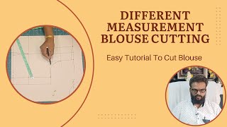 Different Measurement Blouse Cutting Detailly Explained in Tamil_Tailoring in Tamil | Welfit Tailor