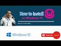 How to install Wamp Server (Windows Apache MySql and PHP)  in Windows 10 Easy Step