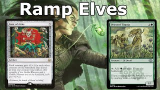 PORTING KITCHEN TABLE MAGIC TO LEGACY!  Coat of Arms Elves (Legacy MTG)