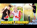 TROVO un IPHONE SOTTO l'ACQUA CON il MAGNET FISHING! *ASSURDO*