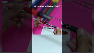 LUXOR magic colour pens review #youtubeshorts #drawingskills #adhvika'scraftingworld 🎉🎉🎉🎉 #drawing