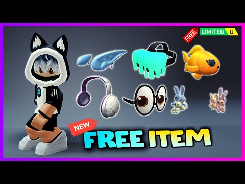 HURRY! GET 6 NEW FREE ITEMS , How to get FREE UGC LIMITED ITEMS on ROBLOX games- Roblox e.l.f. UP!
