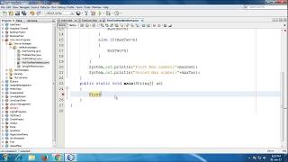 Java program to find top two maximum number in an array