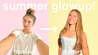 glowup with me for summer!✨*tan, skincare, makeup, nails, outfit*