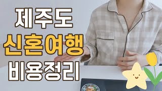 제주도 신혼 여행 비용 꼼꼼하게 정리했어요 ( 숙소, 식비, 렌터카 등등 )