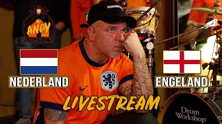 Nederland - Engeland I LIVE Bij Andy Thuis op de Bank! Met Royston Drenthe & Glenn Helder!