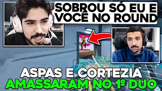 ESTÁ IMPOSSÍVEL PARAR o ASPAS e o CORTEZIA na RANKED do NA! (esse duo vem forte!)