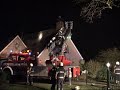 willemsoord aanzienlijke schade na schoorsteenbrand