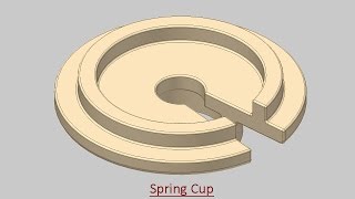 Spring Cup (Video Tutorial) Autodesk Inventor