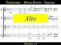 Palestrina - Missa Brevis - 4.Sanctus - Alto