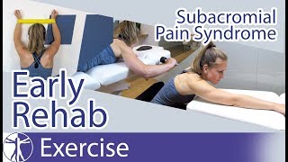 Subacromial Pain Syndrome (SAPS) | Early Phase Rehab