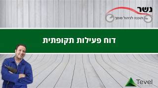 תוכנת נשר | דוח פעילות תקופתית