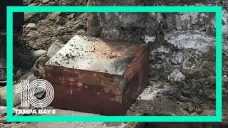 Conservation experts open 1887 time capsule found at Richmond Robert E. Lee statue site