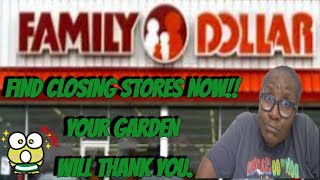 Secrets to Finding Closing Family Dollar Stores
