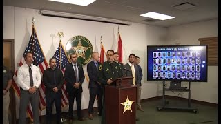 Attorney General Uthmeier announces arrests in Ocala