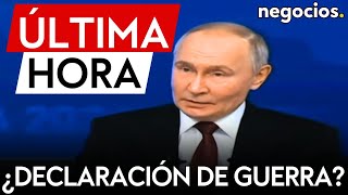 ÚLTIMA HORA | Putin amenaza a Occidente: \