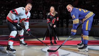 Brooke Henderson Ceremonial Puck Drop