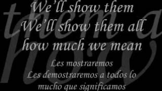 MCR Demolition Lovers Lyrics (Ingles - Español)