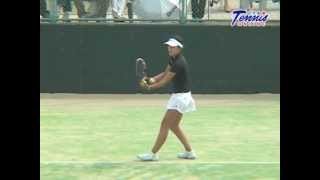 久留米国際女子テニス2010 ２回戦 石津幸恵 VS 米村明子 vol.2