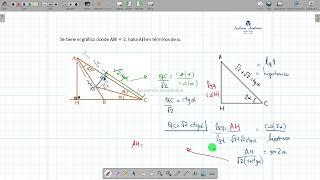 Resolución de triángulos rectángulos - Ejercicios III