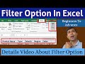 How to Create Filter in Excel | MS Excel - Using the Excel FILTER Function to Create Dynamic Filters