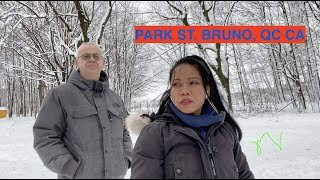 Winter wonderland  2021/ National Park of St Bruno QC, Canada #montstbrunopark #whiteisbeautiful