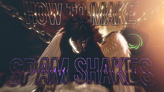 How To Make Spam Shakes For Manga Edit | Alight Motion.