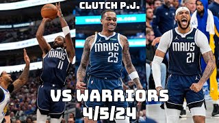 Dallas Mavericks Team Highlights vs the Warriors (04.05.2024)