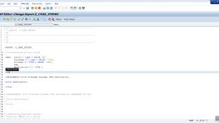 SAP ABAP Characters Strings - Concatenate
