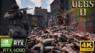 🔵 INVASION ZOMBIE 🧟 | UEBS II | RTX 4090 | 13900K | 4K | ULTRA | 2023