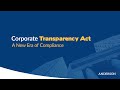 Corporate Transparency Act: A New Era of Compliance