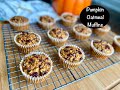 Pumpkin Oatmeal Muffin Recipe